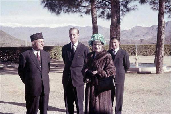 Queen Elizabeth II in Swat (1961)