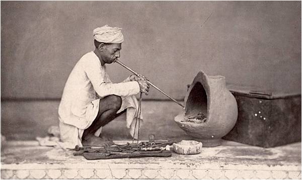 An Indian goldsmith (1886)