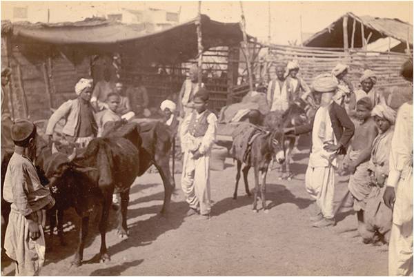 Trans-Lyari Market, Karachi (1900)