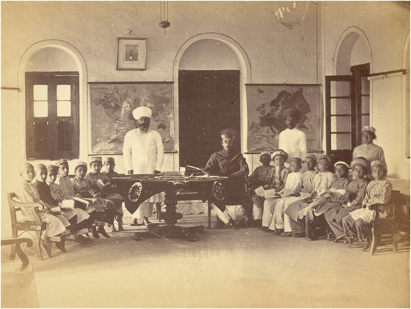 Parsi Virbaiji School at Karachi (1873)