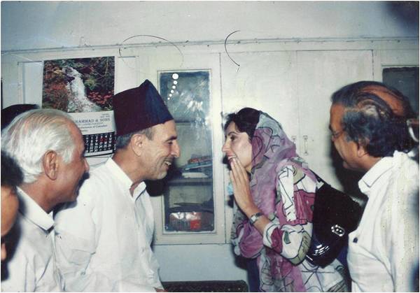 Benazir Bhutto and Nawabzada Nasrullah