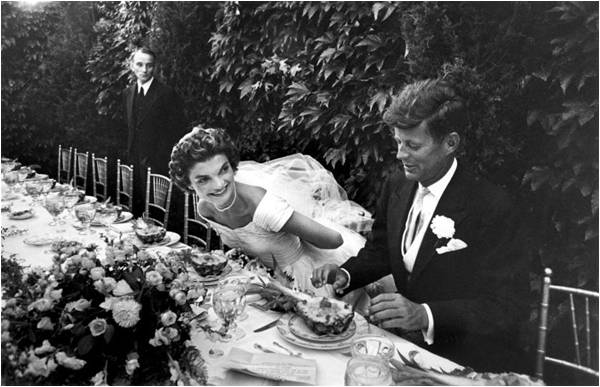 John and Jaqueline Kennedy (1953)