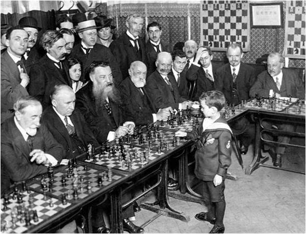 The 8-year-old chess master (1920)