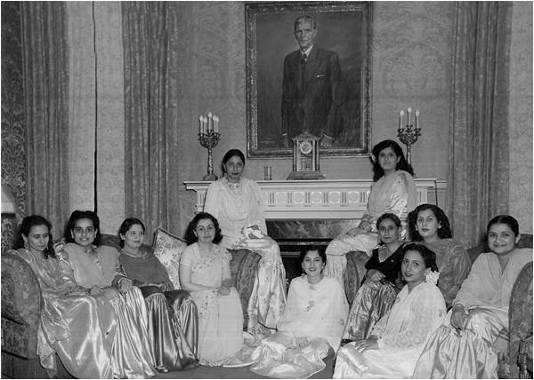 Pakistani ladies in Washington DC (1950)