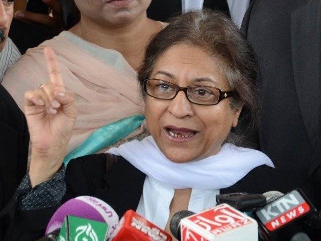 From our Archives: Link between Jamia Hafsa and government: Asma Jahangir