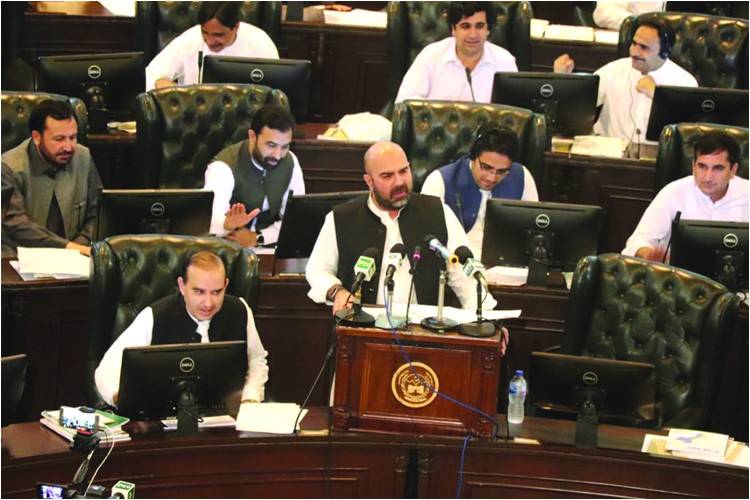 KP government presents Rs162 billion budget for new districts