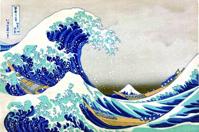 Mad about Painting - Waving at Hokusai