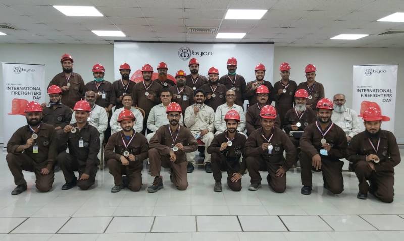 Byco Honours Firefighters on International Firefighters Day