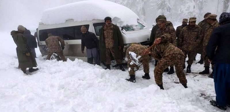 Army Deployed To Aid In Rescue Efforts Of Stranded Murree Tourists