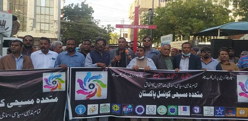 Christian Community Holds Protest Demanding End To Violence