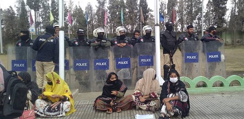 Outrage As Police Forcibly Stop Women’s Day Conference By Baloch Students In Quetta