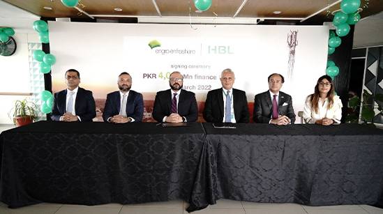 Engro Signs PKR 4 Billion Financing Facility With HBL For The Expansion Of Telecom Tower Business