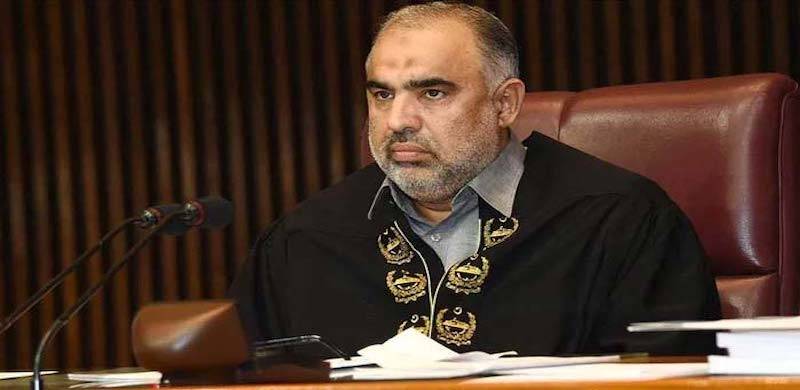 Speaker Asad Qaiser Trades Barbs With A Federal Minister Over No-Trust Voting: Report