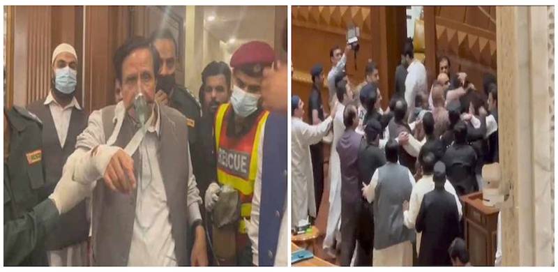 Violence Inside Punjab Assembly As Govt Members Wreak Havoc To Stop CM Election