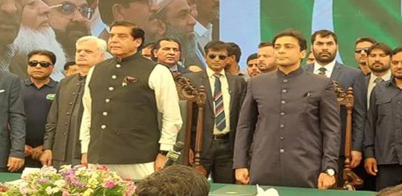 Hamza Shahbaz Takes Oath As 18th CM Of Punjab Despite Gov Cheema’s Effort To Stop Him