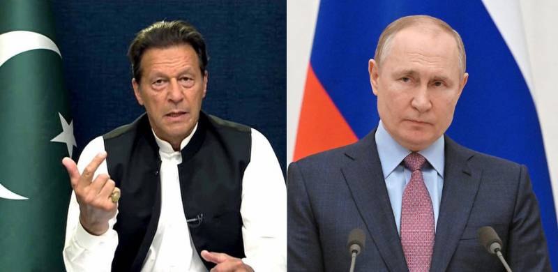 Russian Govt Account Tags Former PM Imran In Tweet Marking Anniversary Of Diplomatic Relations