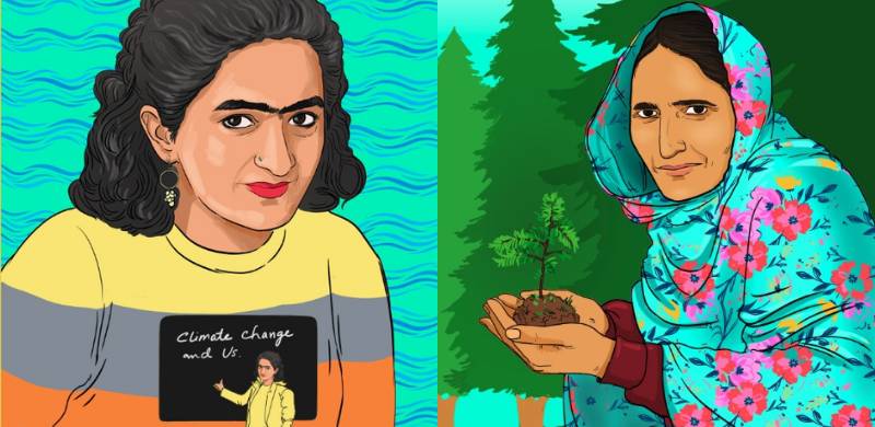 'Pakistan's Climate Change Heroes' -- Honouring The Efforts Of Activists Fighting Climate Emergency