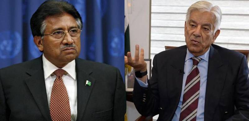 Minister Khawaja Asif Calls For Ailing Musharraf's Dignified Return To Pakistan