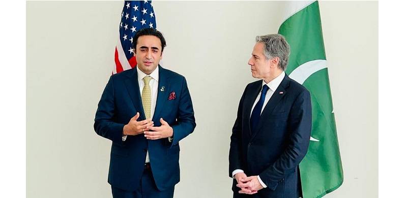 Pak-US Diplomatic Contacts: FM Bilawal Bhutto Zardari Meets Secretary Blinken
