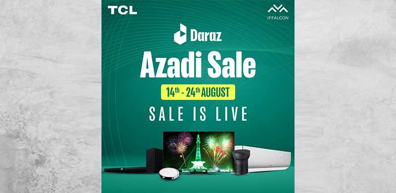 TCL And Daraz Bring Huge Discounts, Easy Installments And Free Shipping This Independence Day Sale