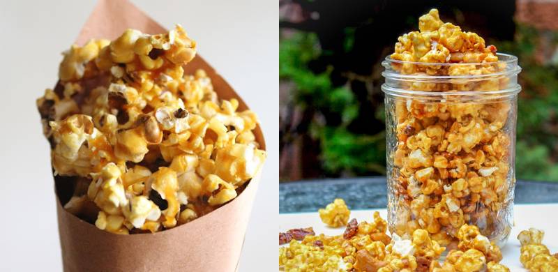 Bhook On a Budget: Instant Caramel Popcorn