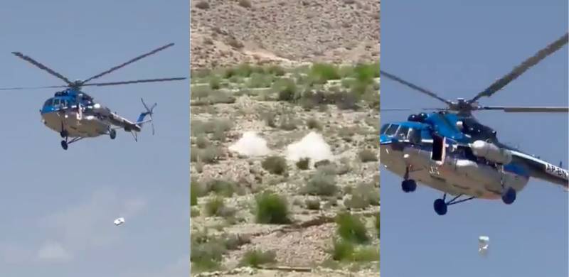 Balochistan Claims Responsibility For Helicopter That Wasted Flour Rations