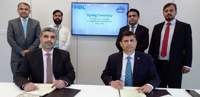 HBL And Adamjee Insurance Partner To Provide Dairy And Livestock Loan Insurance