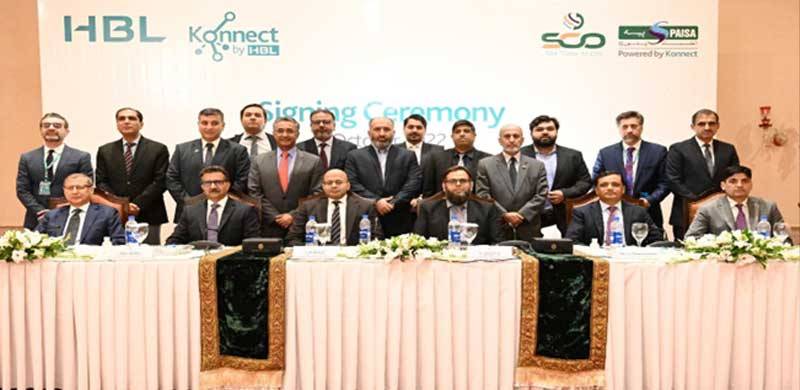 SCO and HBL Signs Interoperable Mobile Financial Services Agreement