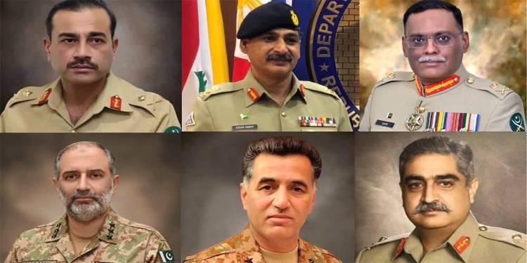 'Lieutenant Generals Asim Munir, Muhammad Amir Favourites For Army Top Slot'