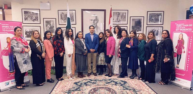Pakistan's Consul General In Toronto Meets LADIESFUND Canada Delegation