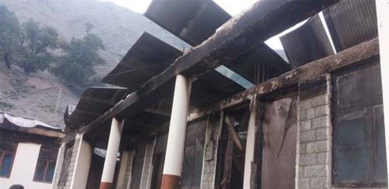 Miscreants Burn Down Girls' School In Diamer, Gilgit-Baltistan