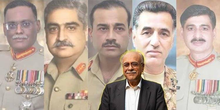 3 Senior-Most Generals To Be Recommended By GHQ For Appointment As Next Army Chief