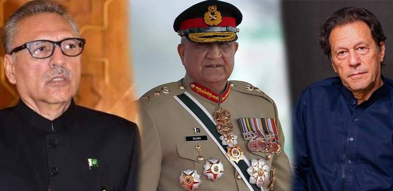 President Alvi Met COAS Bajwa On Snap Elections, Imran Says
