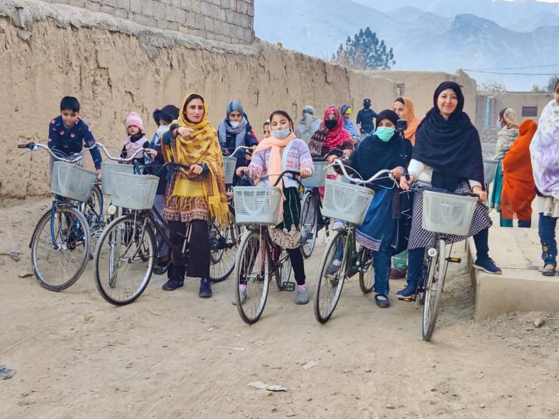 First Women's Cycling Camp In Landikotal Khyber