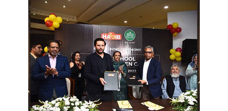 Habib Oil Mills & Shahid Afridi Foundation Join Hands To Empower Girls’ Education In Pakistan