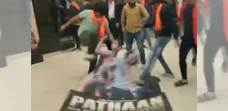 Hindu Extremists Destroy Posters Of Film 'Pathaan' In Gujarat