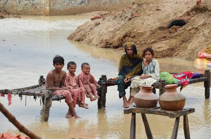 Millions Of Pakistani Children Living Next To Contaminated, Stagnant Floodwaters