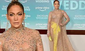 Jennifer Lopez Is A Sheer Delight In A See Through Dress