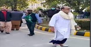 MNA Rohail Asghar Stopped From Entering Islamabad Club For Wearing A Dhoti