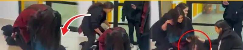 Shocking Video Shows Violent Attack Against Schoolgirl