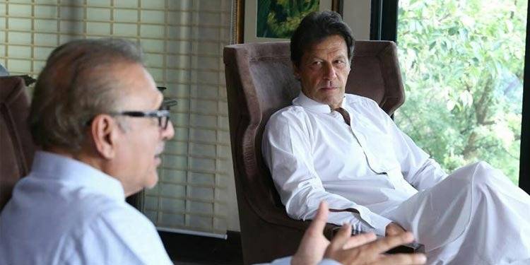 Imran Khan, President Alvi Exchanged Harsh Words, Says Journalist 