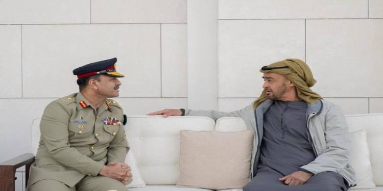 Army Chief, UAE President Discuss Bilateral Ties In Abu Dhabi