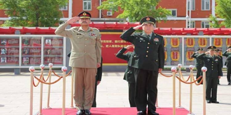 Army Chief , Chinese Commander Reemphasize Need For Sustaining Peace In Region