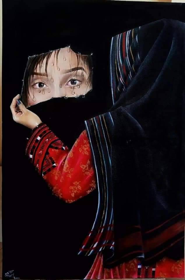 Shabeena's Paintings Depict The Miserable Reality Of The Baloch