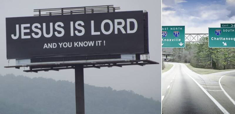A Drive Through The Bible Belt In The American South