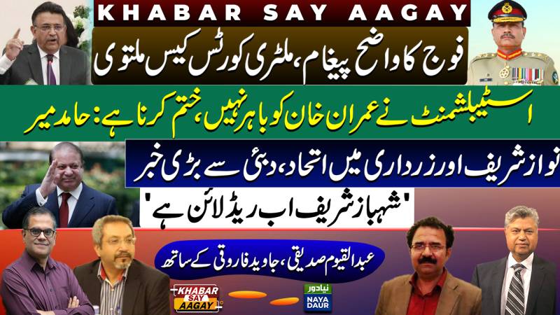 Imran Khan To Be Demolished: Hamid Mir | Military Courts Case Postponed | Nawaz-Zardari Meet