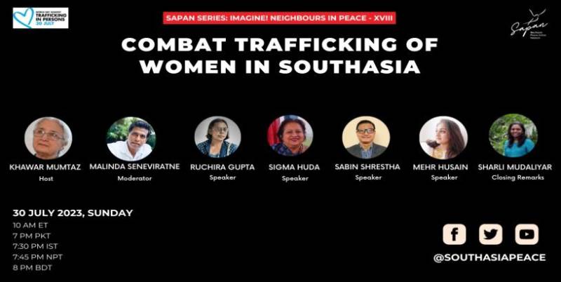Combat Trafficking Of Women in South Asia
