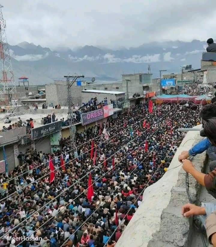 Shias In Gilgit Pour Out In Protest Against Amir Qazi Nisar of Ahlul Sunnah Jamaat Hate Speech 