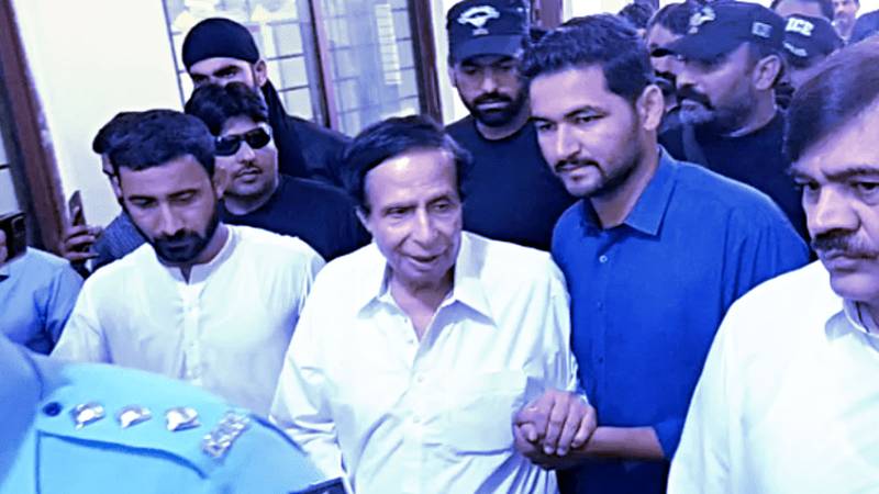 PTI President Elahi Handed Over To Punjab ACE On One-Day Physical Remand