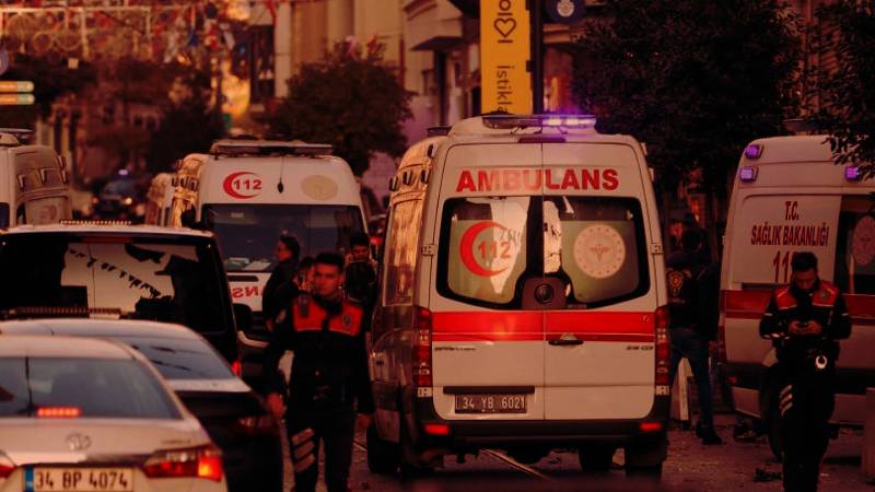Two Policemen Injured In Blast Near Turkish Parliament